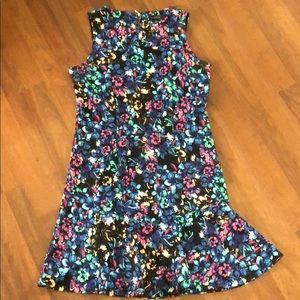 Floral Work Dress - Size 10